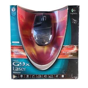Logitech G9x Laser Gaming Mouse og owner tested READ!